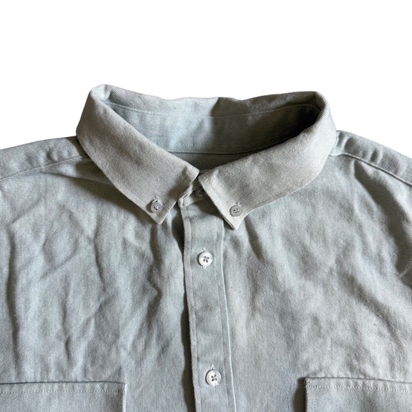 NWOT EPTM MENS LIGHT BLUE BUTTON DOWN CASUAL LONG SLEEVE SHIRT SIZE MEDIUM - Picture 5 of 9